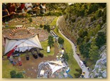 Miniatur Wunderland - Schweiz, D.J. Bobo Openair Konzert 
